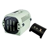 名入れ リッチェル キャンピングキャリーファインR M グリーン ペットキャリー 犬 猫 うさぎ クレート 超小型犬 小型犬 体重12kg以下 ハードケース 外出 旅行 通院 防災 避難 新モデル