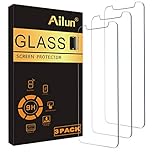 Ailun Glass Screen Protector for iPhone 11/iPhone XR, 6.1 Inch 3 Pack Case Friendly Tempered Glass