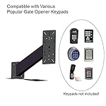 Gudwells-Universal-Pedestal-Mount-Gooseneck-Keypad-Post-for-Gate-Opener-Gagrage-Door-Opener-Wired-Wirelss-Keypad-Powder-Coated