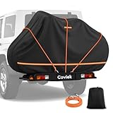 【Ventilation Optimale & Anti-Humidité】Dites adieu à la condensation et à la rouille ! Deux ouvertures de ventilation orange favorisent une circulation constante de l'air sous cette housse vélo extérieur protection. Cela empêche l'accumulation de chaleur et garde votre vélo au sec après de longues routes pluvieuses. C'est la housse vélo camping car idéale pour les voyageurs soucieux de préserver la valeur de leur équipement.