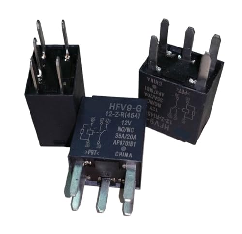 Relé de 5 pines HFV9-G 24-ZS-R con resistencia y conmutación estable de 35A
