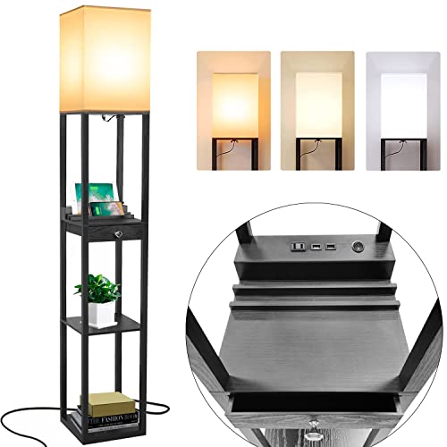 The Latest In Lighting Best Standing Lamps With Shelf Space