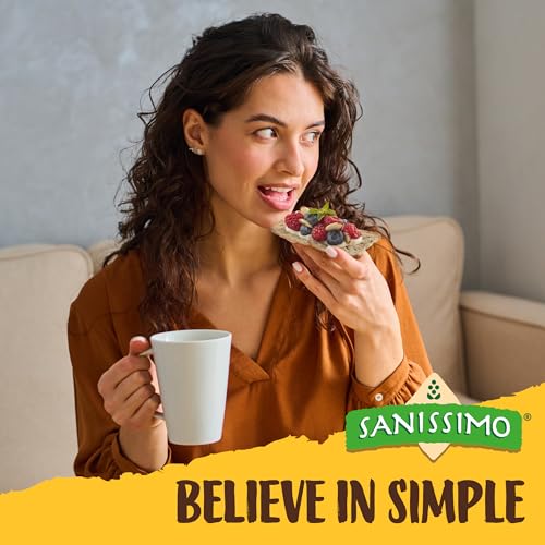 Sanissimo Salmas Salted, 20 packs of 3 Crackers, Oven Baked Corn Crackers, Gluten Free, Non GMO, Kosher Certified