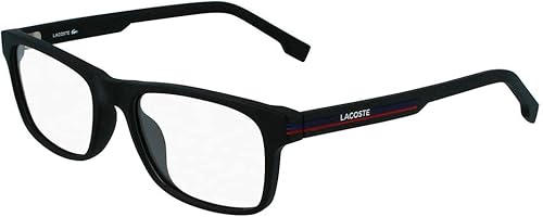 Lacoste Gafas graduadas L 2886 002 Negro Mate, Mate negro