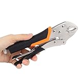 Pipe Wrench Manual Pressure Wrench, 10 Inch Pressure Pliers, Adjustable Multi Function Tool for Maintenance and Woodworking Excellence