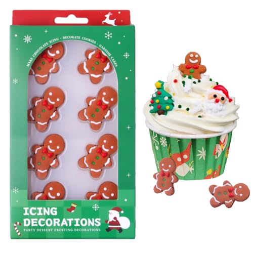 PhilaeEC Gingerbread Man Icing Decoration