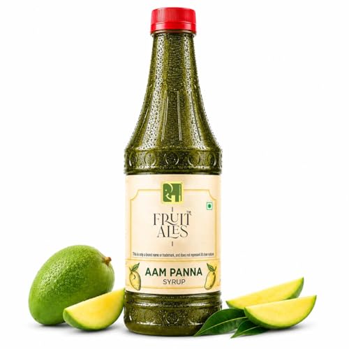 Image of Dhampure Specialty Aam Panna Syrup 750ml | Aam Panna Concentrate | Raw Mango Drink Concentrate | Traditional Indian Summer Cooler | Sharbat Mix for Water, Soda & Mocktails | Makes Multiple Drinks