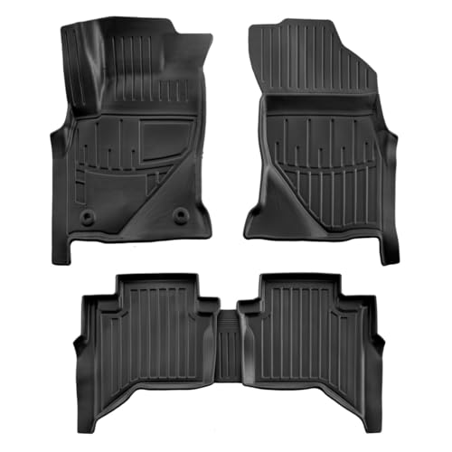 Tapis de sol Toyota Hilux contre boue humidité caoutchouc sur mesure