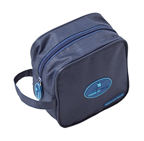 Cute Travel Makeup Bag & Small Toiletry Organizer, Waterproof