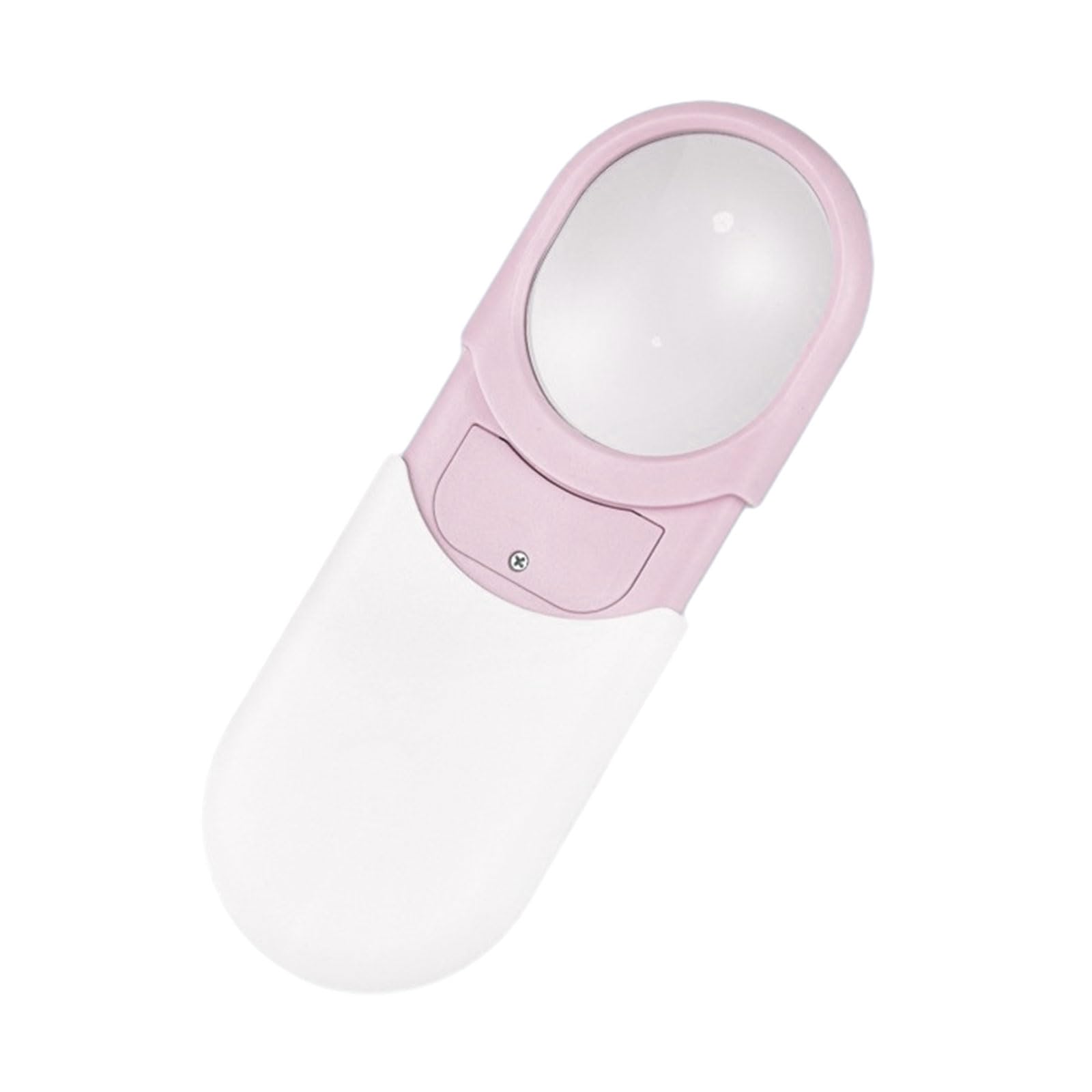 Magnifier Small Pocket Glass 10X with LED Light for Reading Lighted Handheld Acrylic Lens Magnifier Lighted Glasses for