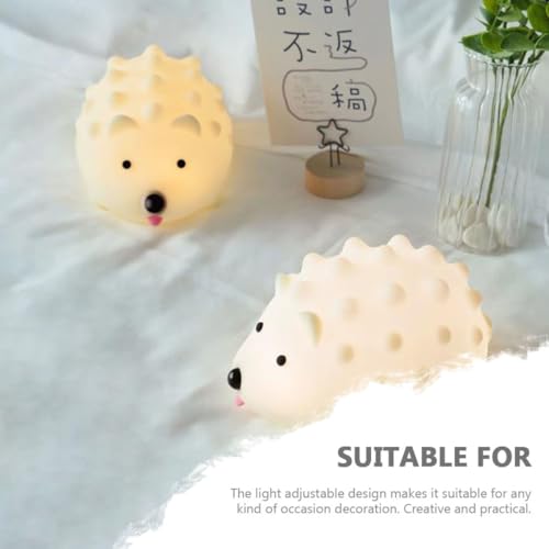 Veilleuse LED rechargeable hérisson en silicone, le cadeau de naissance idéal - 5