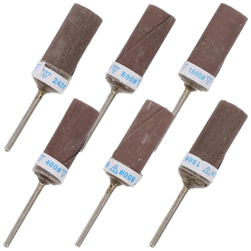 Gadpiparty 6 Piezas Accesorios de herramientas rotativas kit de lijado papel de lija para pulir accesorio de amoladora
