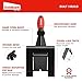 Goldblatt Trim Puller, 4-Inch Tile Removal Multi-Tool for Commercial Work & Home Improvement, Baseboard, Molding, Siding and Floor Removal, Remodeling