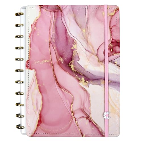 CREATE A NOTEBOOK Premium Discbound Notebooks - Plan, Organize, Customize, and Conquer- Discbound Planner with 4 Tab Dividers For Work, School, Journal, or Daily Use – (AGATHA, LARGE 7.87 x 10.82 in)