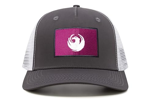 Image of International Tie City Hat for Men and Women, Adjustable Snapback Trucker Baseball Cap with Embroidered Patch