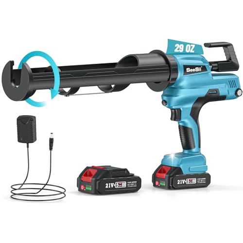 Seesii 21V Cordless Caulking Gun CG300K