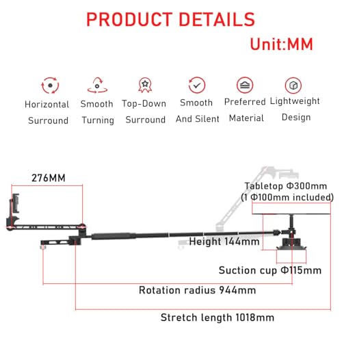 Image of 360 Video Rotating Platform,360 Spinning Camera Rig Video Rotating Platform Photography Turntable
