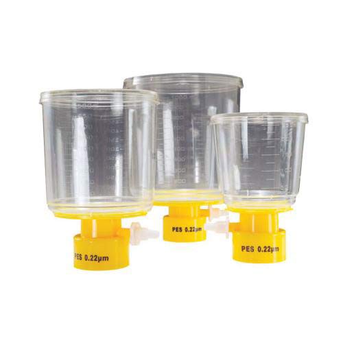 Argos F0041 Polystyrene Vacuum Filtration Reservoir Top, 1000mL Volume, 0.45µm Pore Size (Case of 24)