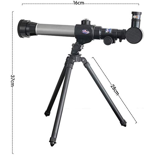 Telescopio refractor astronómico para niños y adultos 50mm con trípode miniatura 2