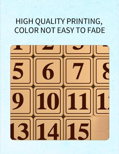 Wooden Number Slide Puzzle - Digital Huarong Road Math Educational Brain Teaser IQ Game - Sliding Toy for School and Party (3x3) - Image 2