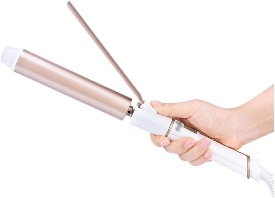 NANZU 32MM Hair Curling Iron Tongs Hair Waver Cone Electric Hair Curler Roller LED Digital Temperature Control Ceramic