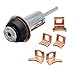 GRABLOOM Motor Starter Repair Rebuild Kit Solenoid Contact Plunger Set Car Accessories Compatible-for 028000-3600 Plunger Set Solenoid Rebuild Tool Set Plunger Contacts Repair Rebuild Kit