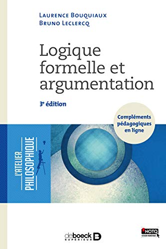 Télécharger Logique formelle et argumentation PDF Ebook En Ligne