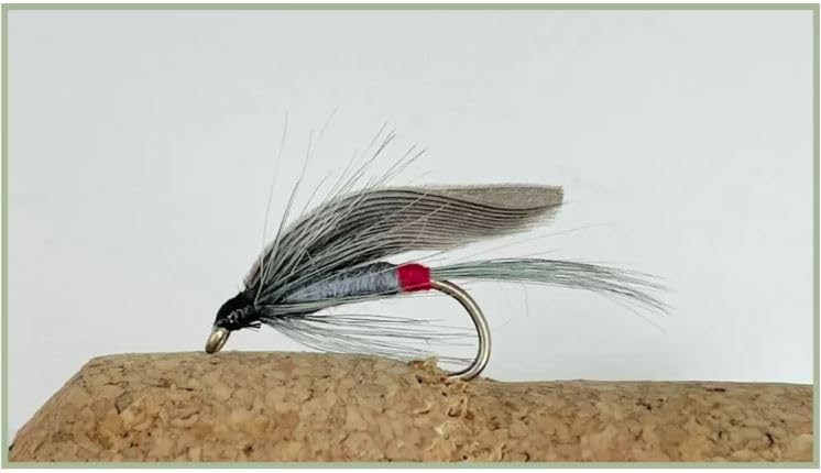 Iron Blue Dun Wet Trout Flies, Barbless, Subsurface flies, Choice of size and quantity (6, 10)