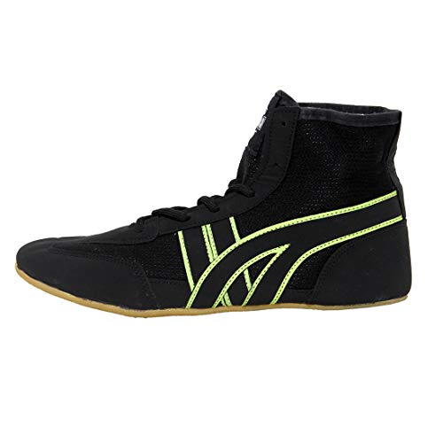 Image of RXN Men's Faux Leather Wrestling Shoes with Rubber Sole for Training