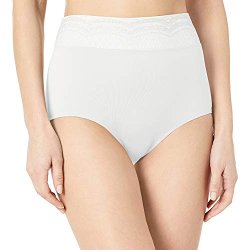 Image of Warner's Women's No Pinching No Problem Microfiber With Lace Brief
