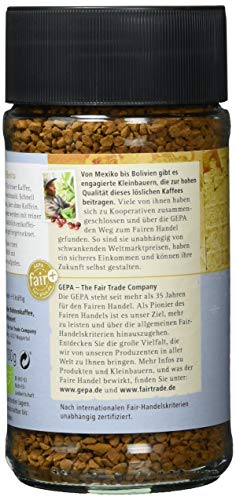 GEPA Bio-Café Benita entkoffeiniert Instant, 100 g (1er Pack)