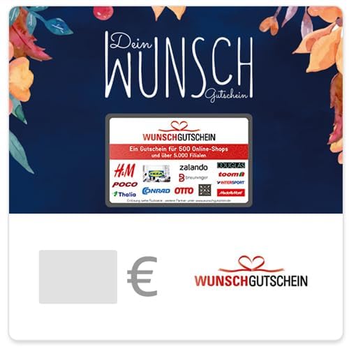 Wunschgutschein Gutschein - €50 - Dein Wunschgutschein - per E-Mail