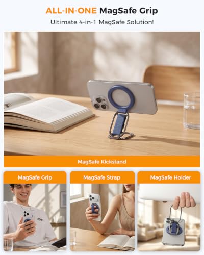 Image of SUPERONE for MagSafe Phone Grip Kickstand, Magnetic Phone Ring Holder