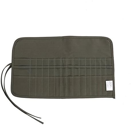 30 Slots Roll Up Paint Brush Bag Canvas Artist Roll Up Bag Holder Case Watercolor Oil Brushes Case
