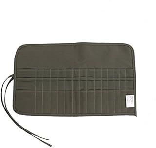 30 Slots Roll Up Paint Brush Bag Canvas Artist Roll Up Bag Holder Case Watercolor Oil Brushes Case