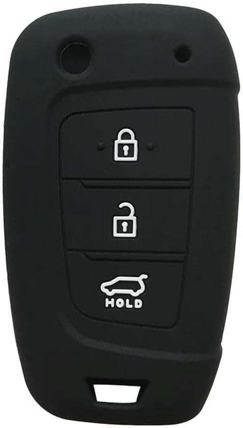 Car Silicone Key Shell for Hyundai Solaris 2018 for Tucson 2021 for Accent I30 Crete 2 I35 Genesis Azera KONA