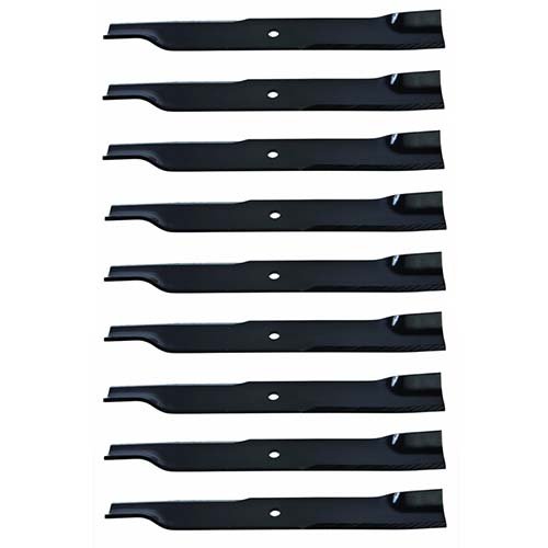 (9 Pack) Premium Replacement High Lift Lawn Mower Deck Blade fits Oregon 91-508 91-525 92-158 96-323 | 17" x 2 1/2"
