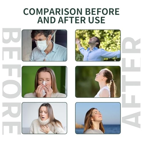 Compound Thai-Kräuter-Nasal Inhalator,Natürlich Herbal Aroma Set,Schnelle Linderung,Praktische Anwendung für Unterwegs, Sofortige Wirkung