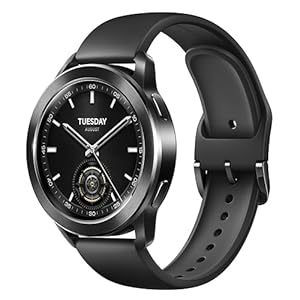 Xiaomi Watch S3 (Smartwatch), Ghiera Intercambiabile, Schermo AMOLED da 1,43″, Fino a 15 giorni di autonomia, Monitoraggio frequenza cardiaca, SpO2 e dello stress, 150+ modalità sportive