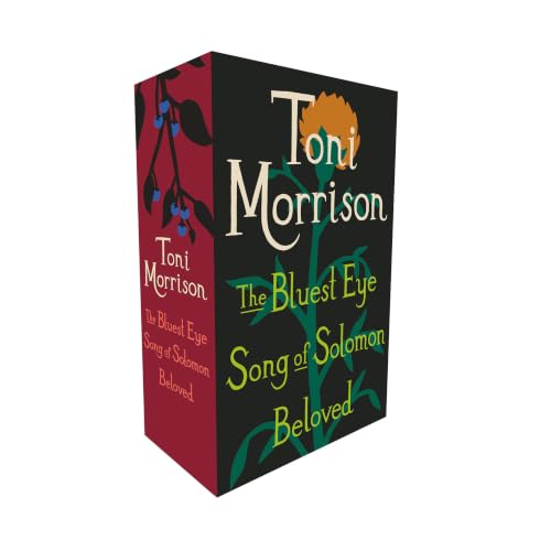 Toni Morrison Box Set: The Bluest Eye, Song of Solomon, Beloved