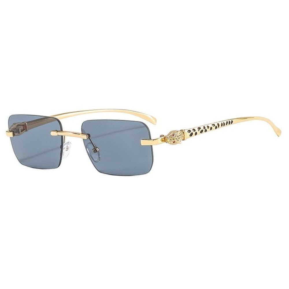 Lunettes de soleil sans bords léopard parfaites pour vos sorties et terrasses