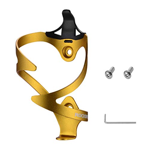 Foglia サイクルボトル専用アルミボトルケージ ゴールド Amazon.co.jp: ROCKBROS(ロックブロス)自転車 ドリンクホルダー
