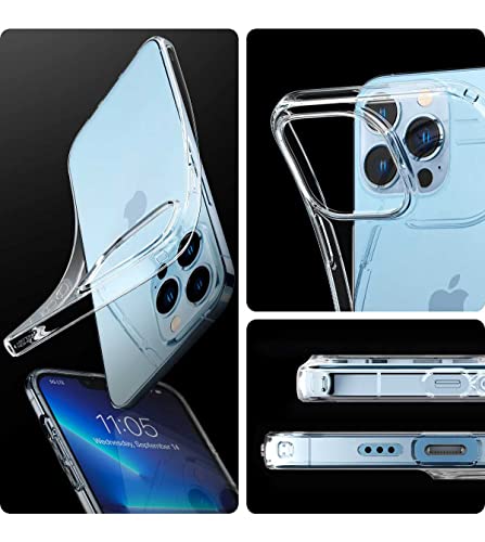 Image of Soft Flexible Silicone Back Cover Compatible with iPhone 13, Transparent Case