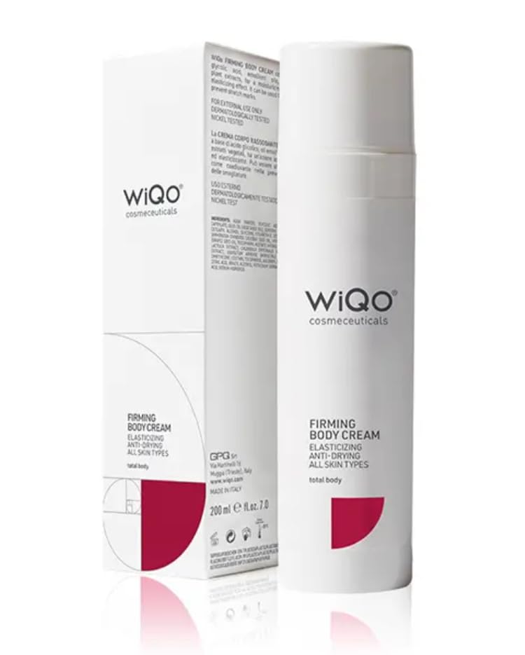 WiQo BODY CREAM 200ml 引き締め 乾燥防止 Amazon.com : WiQo med PROFESSIONAL Body Cream Firming Anti-Drying