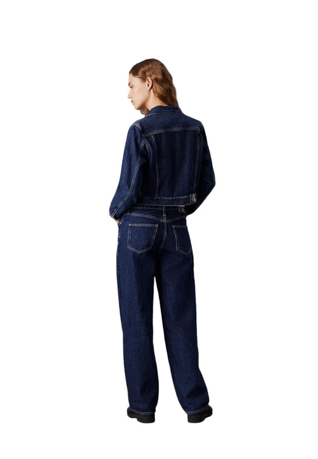 Calvin Klein Cropped 90's Denim Jacket J20j223670 Chaqueta de camionero Mujer