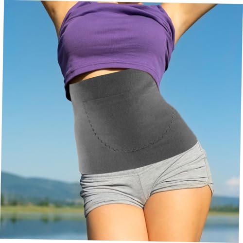 Faja lumbar transpirable para mujer y unisex, cinturón tejido con soporte lumbar miniatura 6