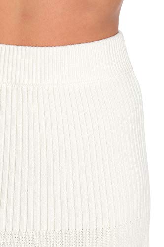 Free People Women's Solid Gold Skirt Cream Size Small3