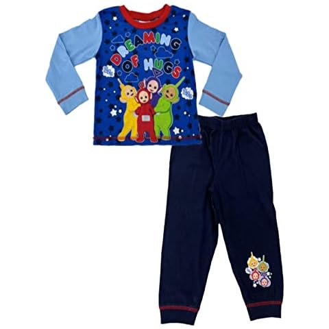 Teletubbies Boys Toddler Official Hugs Pyjamas (2-3 Years) Blue Cover