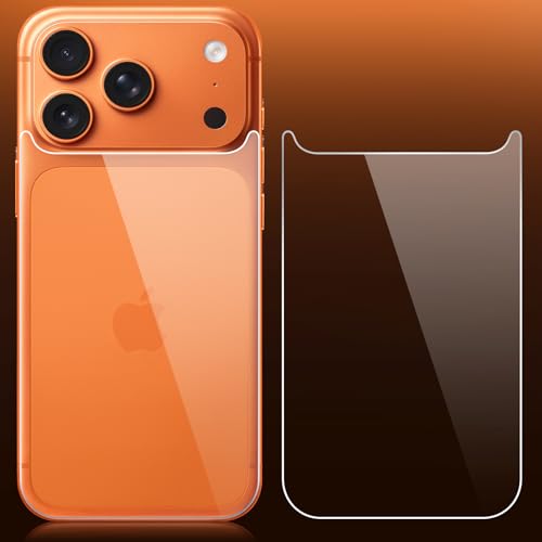 Protection arrière iPhone 17 Pro Max pour éviter les fissures et bris de verre sur le dos