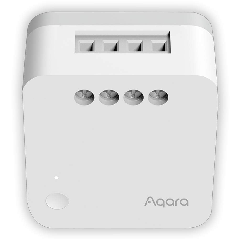 Aqara Module interrupteur simple T1 (sans conducteur neutre) (HomeKit) Blanc